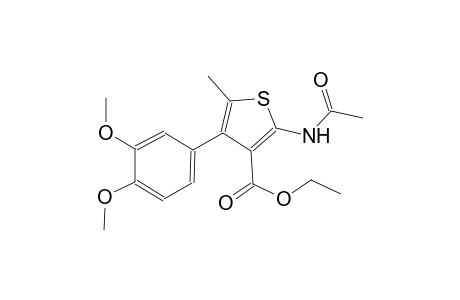 ethyl 2-(acetylamino)-4-(3,4-dimethoxyphenyl)-5-methyl-3-thiophenecarboxylate