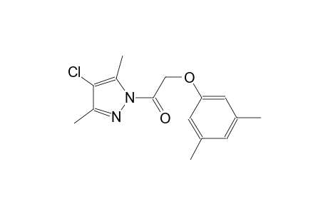 4-chloro-1-[(3,5-dimethylphenoxy)acetyl]-3,5-dimethyl-1H-pyrazole