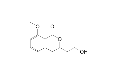 8-Methoxy-3-(2-hydroxyethyl)-3,4-dihydroisocoumarin