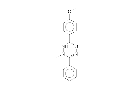 6-(4-Methoxyphenyl)-4-methyl-3-phenyl-5,6-dihydro-4H-[1,2,4,5]oxatriazine