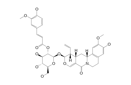 2'-O-TRANS-FERULOYL-3-O-DEMETHYL-2-O-METHYLALANGISIDE