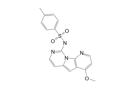 4-Methoxy-9-tosylaminopyrido[3',2':4,5]pyrrolo[1,2-c]pyrimidine