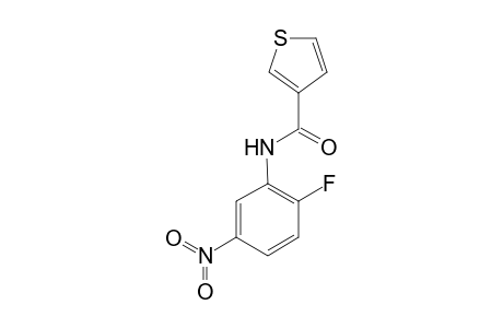 N-(2-fluoro-5-nitrophenyl)-3-thiophenecarboxamide