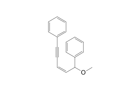 (Z)-Methyl-(1,5-diphenylpent-2-en-4-ynyl)ether