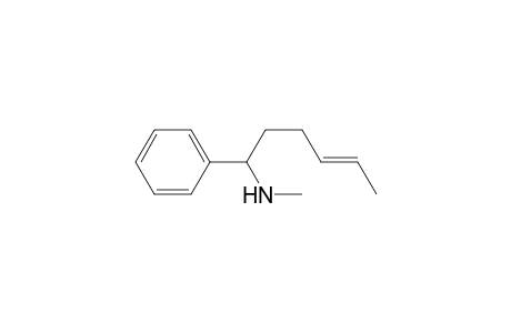 Benzenemethanamine, N-methyl-.alpha.-3-pentenyl-, (.+-.)-