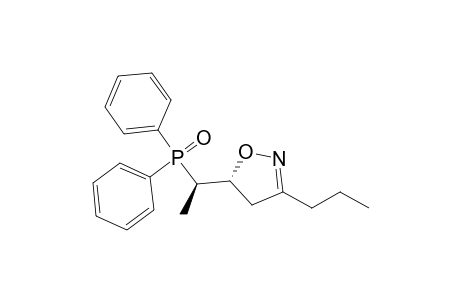 (1'R*,5R*)-5-(1'-Diphenylphosphinoylethyl)-3-propyl-4,5-dihydroisoxazole