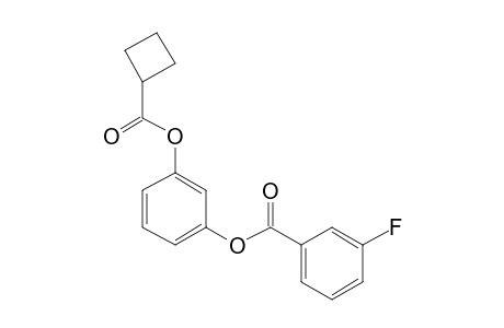 1,3-Benzenediol, o-cyclobutanecarbonyl-o'-(3-fluorobenzoyl)-