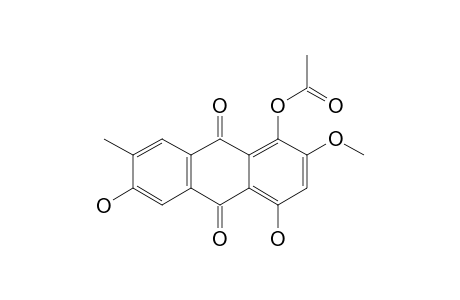 8-Acetoxy-3,5-dihydroxy-7-methoxy-2-methylanthracene- 9,10-dione