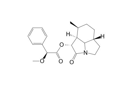 Benzeneacetic acid, .alpha.-methoxy-, decahydro-8b-methyl-2-oxopyrrolo[3,2,1-hi]indol-1-yl ester, [1S-[1.alpha.(R*),5a.beta.,8a.alpha.,8b.beta.]]-