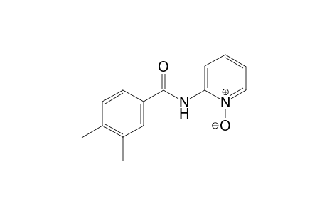 3,4-dimethyl-N-(1-oxidopyridin-1-ium-2-yl)benzamide