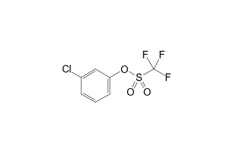 3-Chlorophenyl trifluoromethanesulfonate