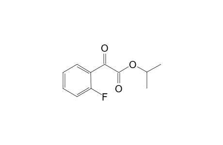 Iso-Propyl-2-(2-fluorophenyl)-2-oxoacetate