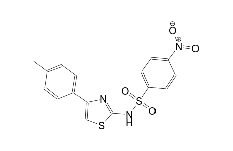 4-Nitro-N-[4-(p-tolyl)thiazol-2-yl]benzenesulfonamide