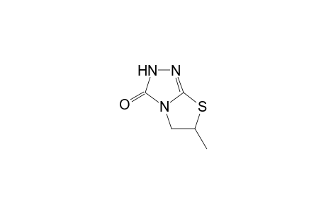 2H-Thiazolo[2,3-c][1,2,4]triazol-3-one, 6-methyl-5,6-dihydro-