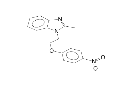 1-(2-4-nitrophenoxyethyl)-2-methyl-1H-benzimidazole