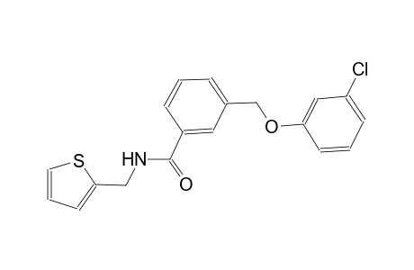 3-[(3-chlorophenoxy)methyl]-N-(2-thienylmethyl)benzamide