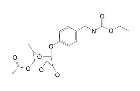 Ethyl (trans)-4-[4'-o-acetyl-.alpha.-L-rhamnosyloxy)-3H-benzyl]carbamate