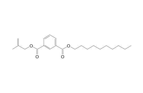 Isophthalic acid, decyl 2-methylprop-2-en-1-yl ester