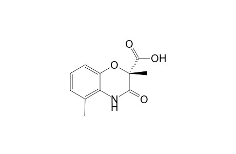 (S)-(+)-2,5-Dimethyl-3-oxo-3,4-dihydro-2H-1,4-benzoxazine-2-carboxylic acid
