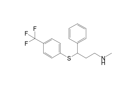 N-Methyl-3-[4'-(trifluoromethyl)phenylthio]-3-phenylpropylamine