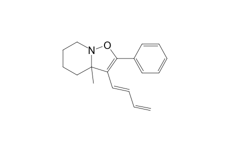 3-[(1E)-buta-1,3-dienyl]-3a-methyl-2-phenyl-4,5,6,7-tetrahydro-[1,2]oxazolo[2,3-a]pyridine