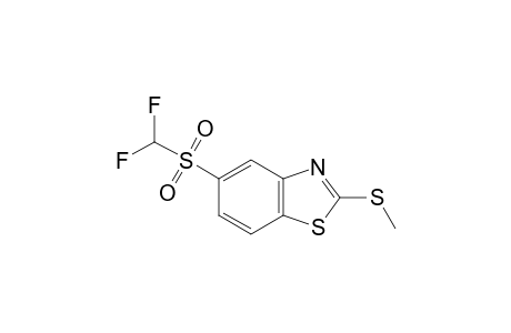 5-[(difluoromethyl)sulfonyl]-2-(methylthio)benzothiazole