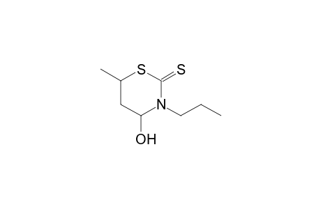 4-Hydroxy-6-methyl-3-propyl-1,3-thiazinane-2-thione