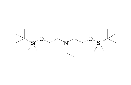 N-Ethyldiethanolamine, bis(tert-butyldimethylsilyl) ether