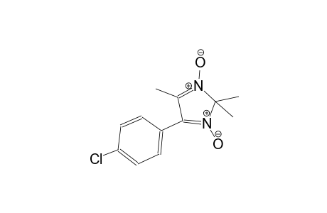 2H-imidazole, 4-(4-chlorophenyl)-2,2,5-trimethyl-, 1,3-dioxide