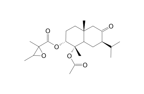 3-ALPHA-EPOXYANGELOYLAOXY-4-ALPHA-ACETOXY-EUDESM-8-ONE