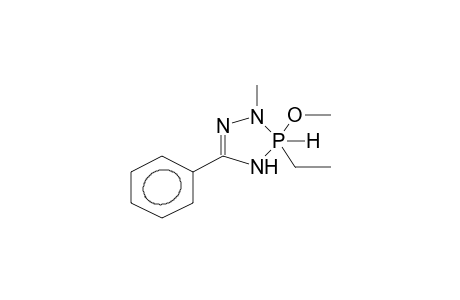 2-METHYL-3-ETHYL-3-METHOXY-3-HYDRO-5-PHENYL-1,2,4,3-TRIAZAPHOSPHOLINE