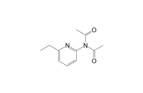 N-acetyl-N-(6-ethyl-2-pyridinyl)acetamide