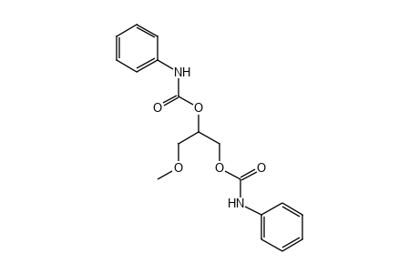 3-methoxy-1,2-propanediol, dicarbanilate