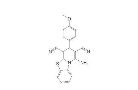 1-Amino-3-(4-ethoxyphenyl)-3H-pyrido[2,1-b][1,3]benzothiazole-2,4-dicarbonitrile