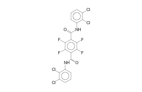 1-N,4-N-bis(2,3-dichlorophenyl)-2,3,5,6-tetrafluorobenzene-1,4-dicarboxamide