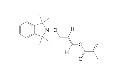 (E)-3-(1,1,3,3-TETRAMETHYLISOINDOLIN-2-YLOXY)-PROPENYL-2-METHYLPROPENOATE