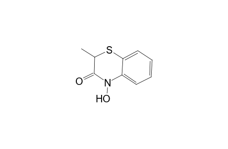 2H-1,4-Benzothiazin-3(4H)-one, 4-hydroxy-2-methyl-