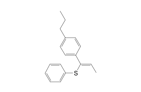 (Z)-1-(Phenylthio)-2-methyl-4-(n-propyl)styrene