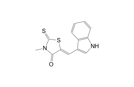 (5Z)-5-(1H-indol-3-ylmethylene)-3-methyl-2-thioxo-1,3-thiazolidin-4-one