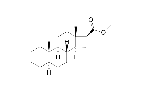 Cyclobuta[a]phenanthrene, D-norandrostane-16-carboxylic acid deriv.