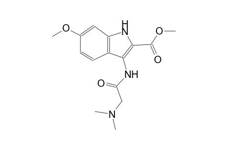 methyl 3-{[(dimethylamino)acetyl]amino}-6-methoxy-1H-indole-2-carboxylate