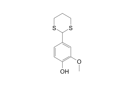 4-(1,3-Dithian-2-yl)-2-methoxyphenol