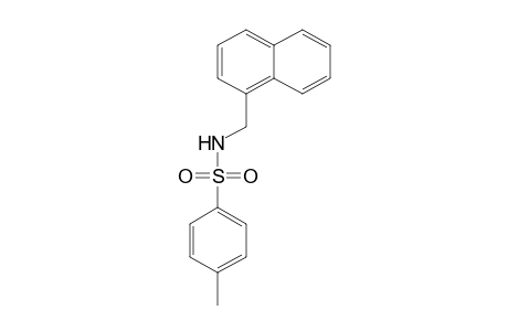 4-Methyl-N-(naphthalen-1-ylmethyl)benzenesulfonamide