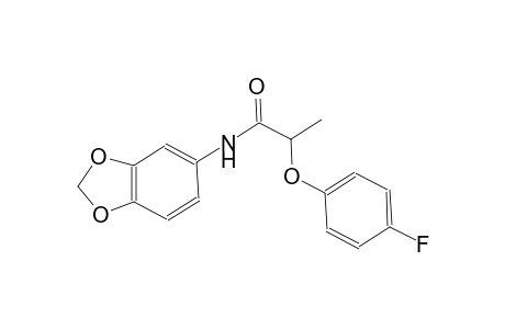N-(1,3-benzodioxol-5-yl)-2-(4-fluorophenoxy)propanamide