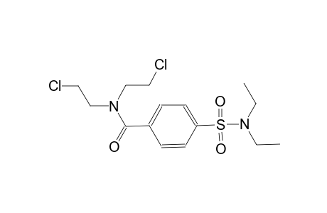 N,N-bis(2-chloroethyl)-4-[(diethylamino)sulfonyl]benzamide