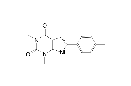 6-p-Tolyl-1,3-dimethyl-1,2,3,4-tetrahydro-7H-pyrrolo[2,3-d[pyrimidine-2,4-dione