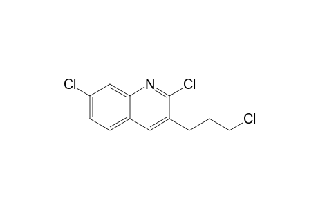 2,7-bis(chloranyl)-3-(3-chloranylpropyl)quinoline