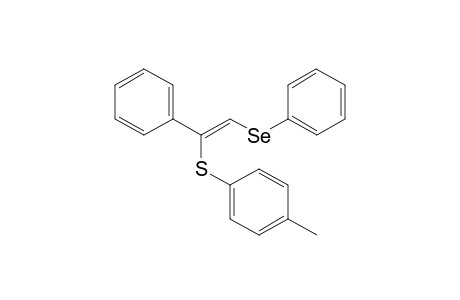 (Z)-2-(phenylseleno)-1-(4-methylphenylthio)styrene