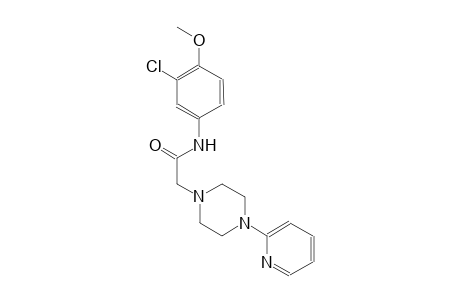 1-piperazineacetamide, N-(3-chloro-4-methoxyphenyl)-4-(2-pyridinyl)-