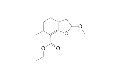 Ethyl 3-Methoxy-6-methyl-2,3,3a,4,5,6-Hexahydrobenzofuran-7-carboxylate isomer
